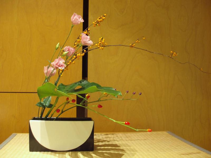 composizione ikebana