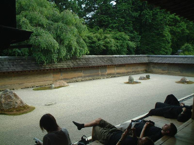 tempio ryoanji giardino roccioso kyoto