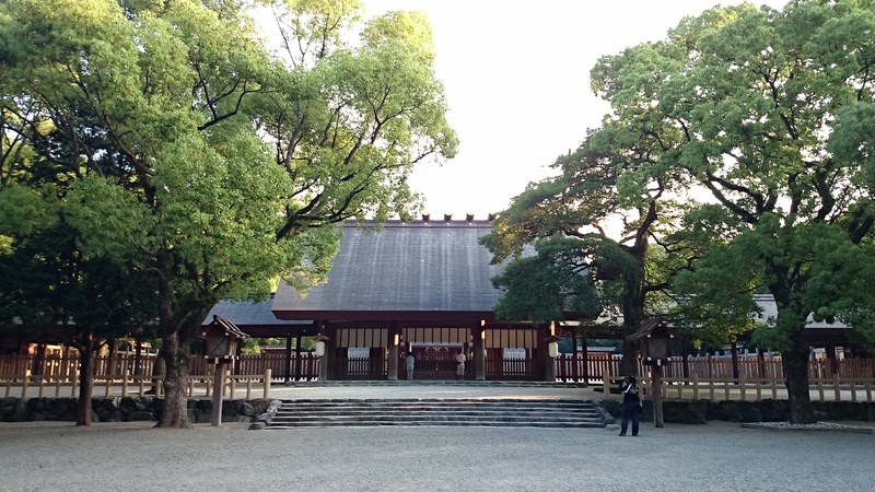 santuario atsuta jingu a nagoya